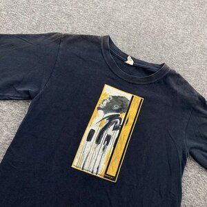 Monk Art T Shirt Mens Small Artbysalisbury Distressed Faded‎ Grunge Y2K Classic